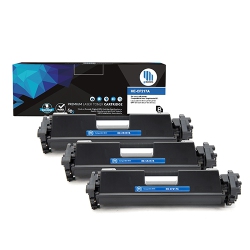 GOTONERS 3Pk HP New Compatible Cf217A (17A) Standard Yield Toner Cartridge for M102W/m130Fn/m130Fw/m130Nw In Black