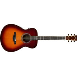 YAMAHA Transacoustic Small Body Guitar - Sunburst In Brown