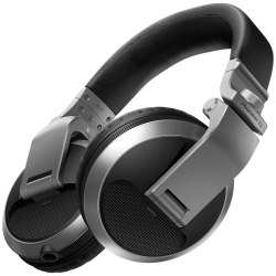 PIONEER DJ HDj-X5 Dj Headphones - In Silver