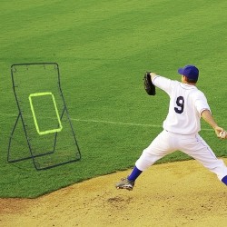 SOOZIER Multi-Use Sports Rebounder Net Pitchback Sreen Adjustable Angle