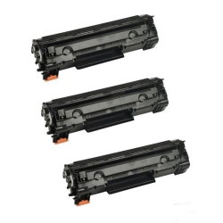 MAX SAVING - 3 Pack Compatible \w Cf283X Toner Cartridge for HP 83X Cf283X (High Yield 2.5K Pages) Laserjet Pro