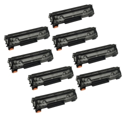MAX SAVING - 8Pk Compatible With Cf283X Toner Cartridges for HP83X, Laserjet Pro M201Dw, M201N, M125A, M125Nw, Mfp M125Rnw, M127Fn, M127Fw, M225Dn