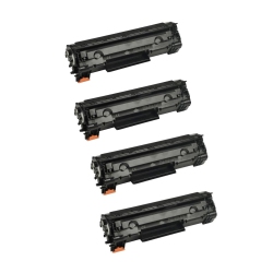 MAX SAVING 4Packs Crg128 Compatible Toner Cartridge for Canon 128 3500B001Aa Toner Cartridge for Faxphone L100 L110 L190 /imageclass D530 D550