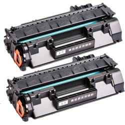 MAX SAVING - 2 Pack Compatible Toner Cartridge for HP 05A, Ce505A, Laserjet P2035 P2035N P2055Dn P2055X M425Dn M401Dw M401Dn M401N