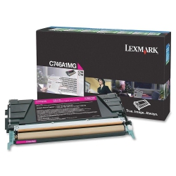 LEXMARK C746/748 Original Toner Cartridge (C746A1Mg) In Magenta