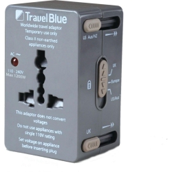 TRAVEL BLUE Travel All In One Worldwide Travel Adapter 179