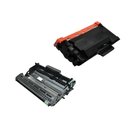 MAX SAVING - 2Pack (Toner Cartridges + Drum Unit) Compatible (Tn850+Dr820) for Brother Tn-850 Dr-820, Dcp-L5500Dn Dcp-L5600Dn Dcp-L5650Dn Hl-L5000D