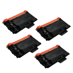 MAX SAVING -4Pack Compatible Tn850 Toner Cartridge for Brother Tn-850, Tn820, Tn-820, Dcp-L5500Dn Dcp-L5600Dn Dcp-L5650Dn Hl-L5000D, Hl-L5100Dn