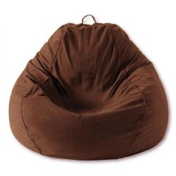 MY BEAN BAG Bean Bag Kids Pear, Twill Beanbag In Brown