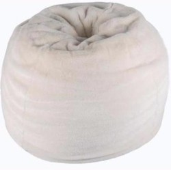 MY BEAN BAG Bean Bag Fur, 40", Polar Bear Beanbag In Ivory