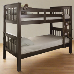 SCANICA Bunk Bed Mission Twin Over Twin With Storage Drawers