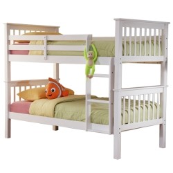 SCANICA Mission Twin Over Twin Bunk Bed With Storage Drawers