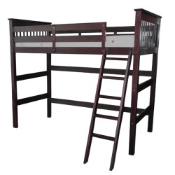 SCANICA Twin Tall Loft Bed With Angle Ladder