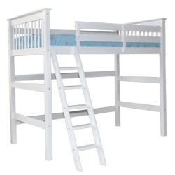 SCANICA Twin Tall Loft Bed With Angle Ladder