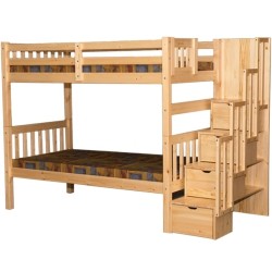 SCANICA Stairway Twin Over Twin Bunk Bed