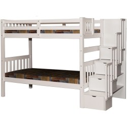 SCANICA Stairway Twin Over Twin Bunk Bed