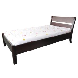 SCANICA Linda Twin Sleigh Solid Wood Bed