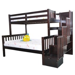 SCANICA Stairway Twin Over Full Bunk Bed