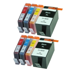 MAX SAVING - 8 Ink Cartridge (2Set) Compatible for HP 920Xl HP920Xl HP920 Printer: Officejet 6000, 6500, 7000, 7500A, 920Xl