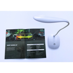 VOLTAX Led Desk Light, Adjustable 3 Mode & 3 Levels Brightness, Bright, Medium, Low, Lamp 18 Leds Touch Switch Bulbe Clamp Flexible 3