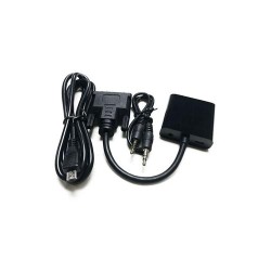 GLOBALTONE Converter Dvi-D Male to VGA Female With Audio