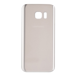 SAMSUNG Galaxy S7 Edge Battery Door Back Cover – In Silver