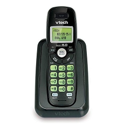 VTECH Dect 6.0 Single Handset Cordless Phone With Caller Id Backlit Keypad And Display Cs6114-11 In Green