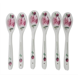 ROY KIRKHAM Versailles Rose Teaspoons (Set Of 6)