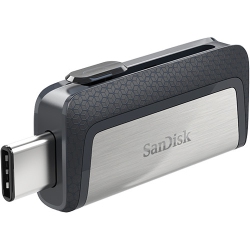 SANDISK 128GB Ultra Dual USB 3.1/USB Type C Flash Drive