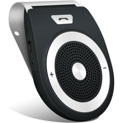 NAVOR Hands-Free Wireless Bluetooth Car Speakerphone Car Kit - Supports Music; Charging & Calls for Ios And Android