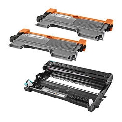 MAX SAVING - 3Pk (2 Toner Cartridge + Drum Unit) Replacement (2Tn450+Dr420) for Brothertn-450, Tn-420, Dr420, Dr-420 Printer