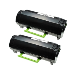 MAX SAVING - 2 Pack Toner Cartridge Compatible With Ms310 (5, 000 Page) for Lexmark Ms310 Ms310D Ms310Dn Ms312Dn Ms315Dn Ms410D Ms410 50F1H00