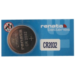 RENATA 10-Pack Cr2032 Lithium 3 Volt Lithium Coin Cell Batteries