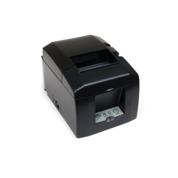 STAR MICRONICS Tsp654Ii, Thermal, Auto-Cutter, Lan, Cloudprnt, Gray, External Power Supply Included