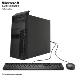 LENOVO Refurbished (Good) - Thinkcentre M92P Tower Intel Core I5 3470 3.20Ghz, 8GB Ddr3, 1Tb HDD DVD, Win 10 Pro(En/fr)