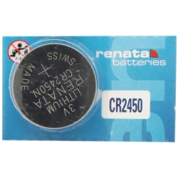 RENATA 48-Pack Cr2450 3 Volt Lithium Coin Cell Batteries