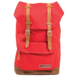 WILLLAND OUTDOORS College Deliziosa 15.4" Laptop Day Backpack - In Red