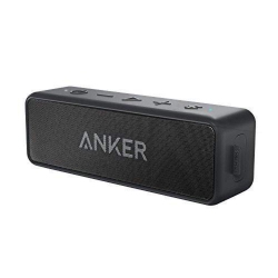 ANKER Soundcore 2 Portable Bluetooth Speaker With Better Bass, 24-Hour Playtime, 66Ft Bluetooth Range, Ipx5 Water Resistance &