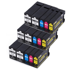 MAX SAVING - 15 Pack(3Set+3K) Compatible Pgi1200 1200 Xl 1200Xl 9183B001 Pigment Ink Replace for Canon Pgi-1200Xl Pgi1200Xl Pgi