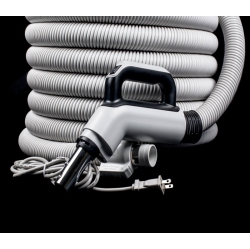 HANMI Central Vacuum 30Ft Dual Voltage Hose