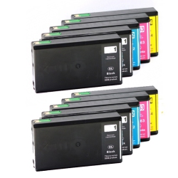 G Max Savin - 2 Set (10 Ink) Compatible Inkjet Cartride for Epson T676Xl, 676Xl T676 T676Xl1 T676Xl2 T676Xl3 T676Xl4