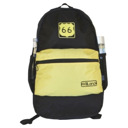 WILLLAND OUTDOORS Scenery "66" Backpack, Black/yellow