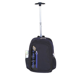 WILLLAND OUTDOORS Easy Transit Backpack On Wheels In Blue