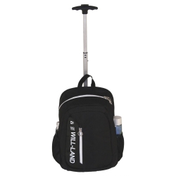 WILLLAND OUTDOORS Easy Transit Backpack On Wheels In White