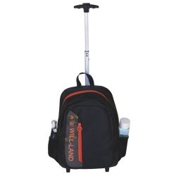WILLLAND OUTDOORS Easy Transit Backpack On Wheels In Orange