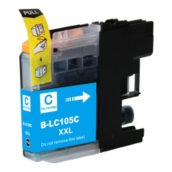 BILLIG INK New Superior Quality Brother Lc105 Compatible Ink Cartridge In Cyan