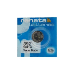 RENATA 5-Pack 392 / Sr41Sw Oxide Button Batteries In Silver