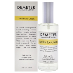 DEMETER Vanilla Ice Creampick-Me Up Cologne Spray 4.0 OZ / 120 Ml