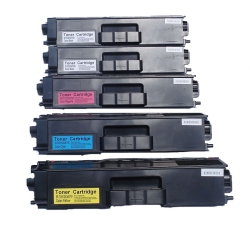 MAX SAVING - 5 Pack (2K, C, M, Y) Tn-433, Tn-436 Toner Cartridge Compatible for Brother Tn433, Tn436 Hl-L8260, Mfc-L8610CDw, Mfc-L8900, Hl-L9310, Mfc-L8895