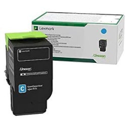 LEXMARK Extra-High-Yield Return Program Toner Cartridge (78C1Xc0) In Cyan